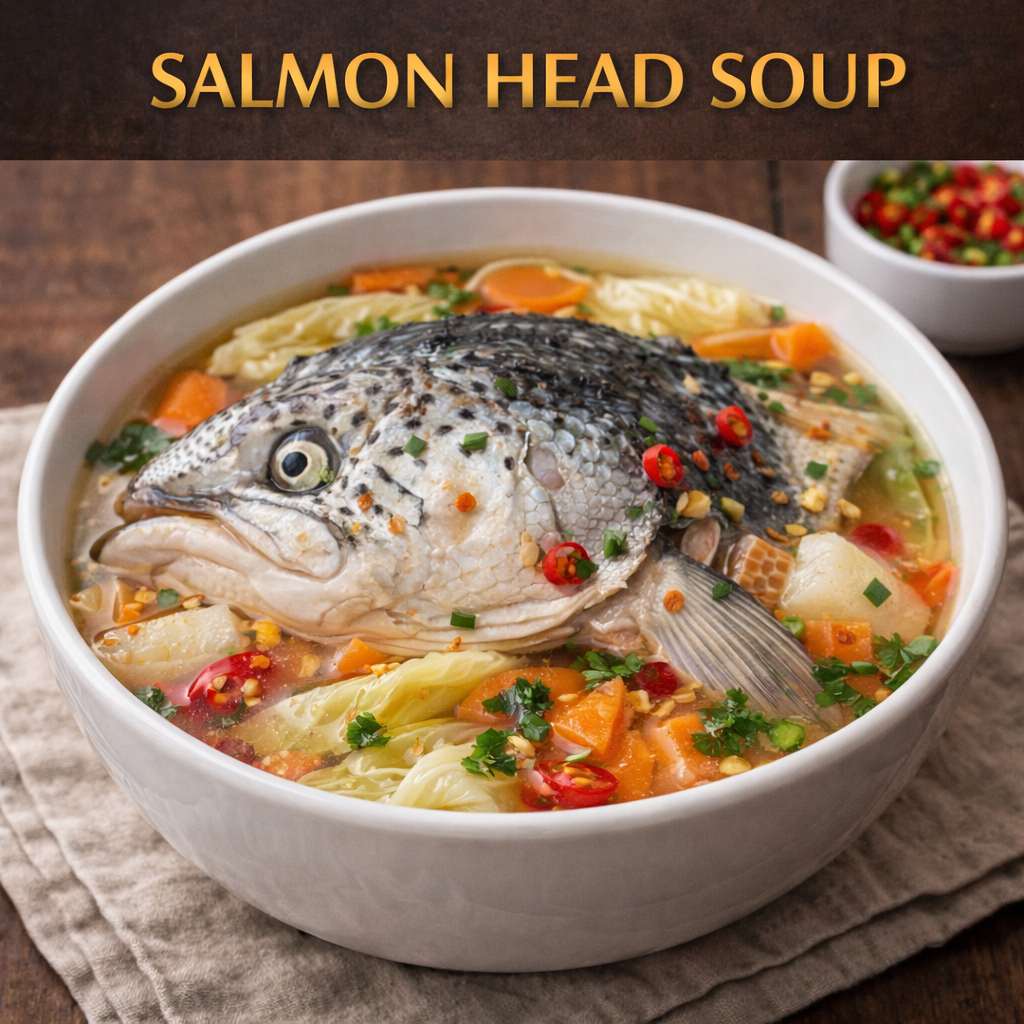 Salmon Head Soup
